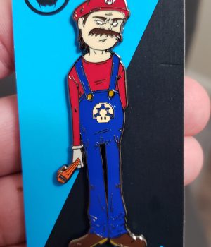 Gorillaz x Mario pin