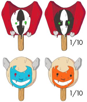 Spawnpop pin set
