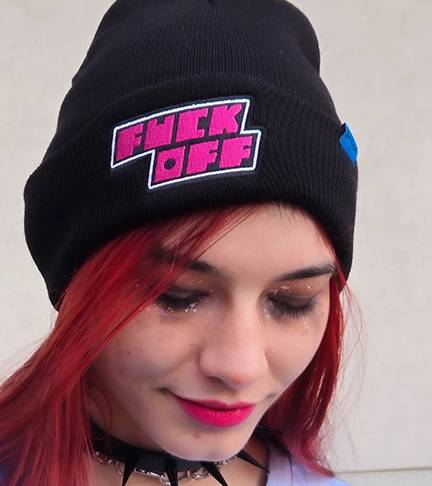帽子 FUC(Fack Up Clothes)/ FUC OFF BEANIE 帽子 FUC(Fack Up Clothes)/ FUC OFF BEANIE FUC(Fack Up